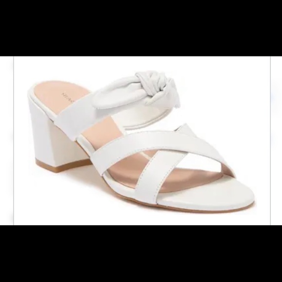 Stuart Weitzman Bandeau Block Slide Sandal - Picture 6 of 6